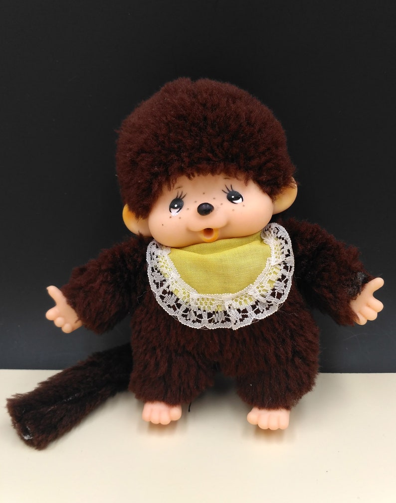 Vintage Monchhichi Baby Doll Collectible Monkey 5