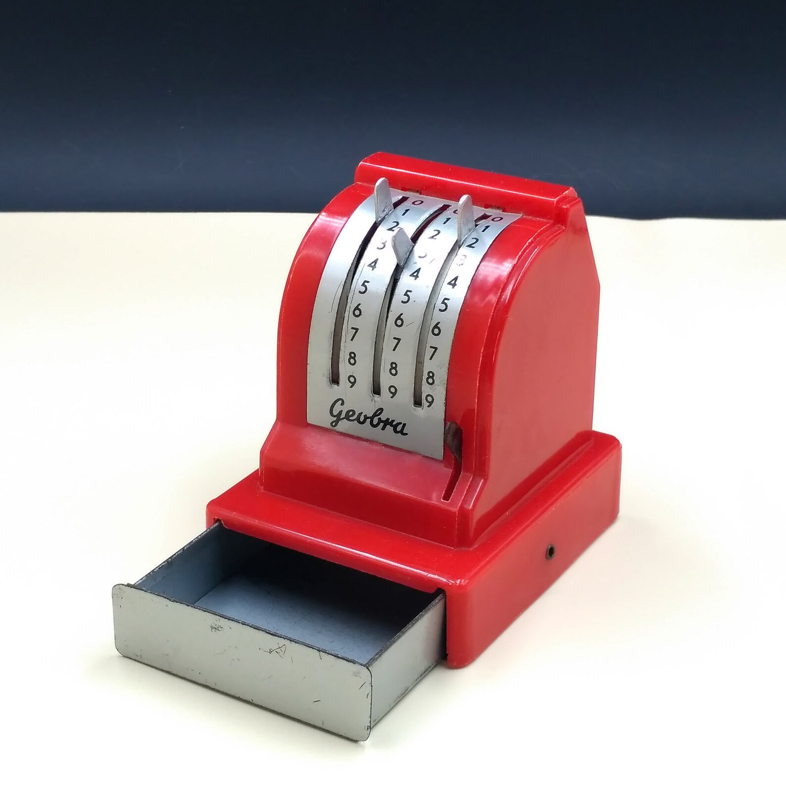 1940s Vintage Toy Cash Register Geobra German Etsy