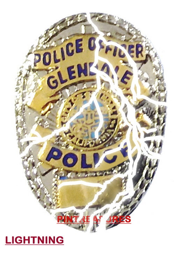 Police Pin Officer Sheriff Law Enforcement Badge Pins… Gem