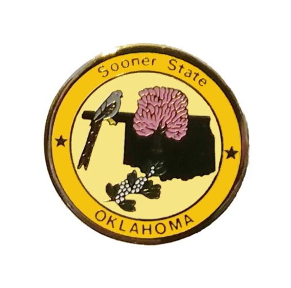 Oklahoma Pin State of Oklahoma Pins Collector Tra… - image 1