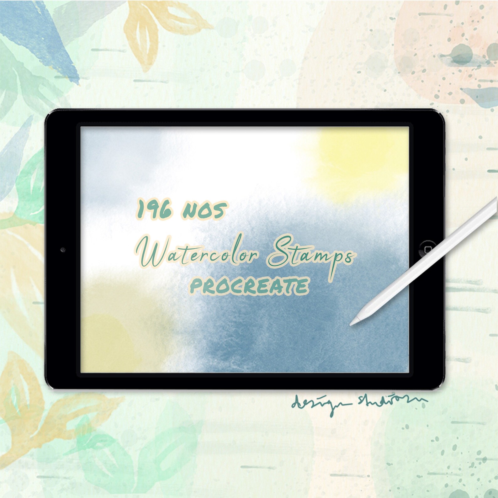 195 Procreate Brushes Procreate Stamp Flower Brushes Etsy
