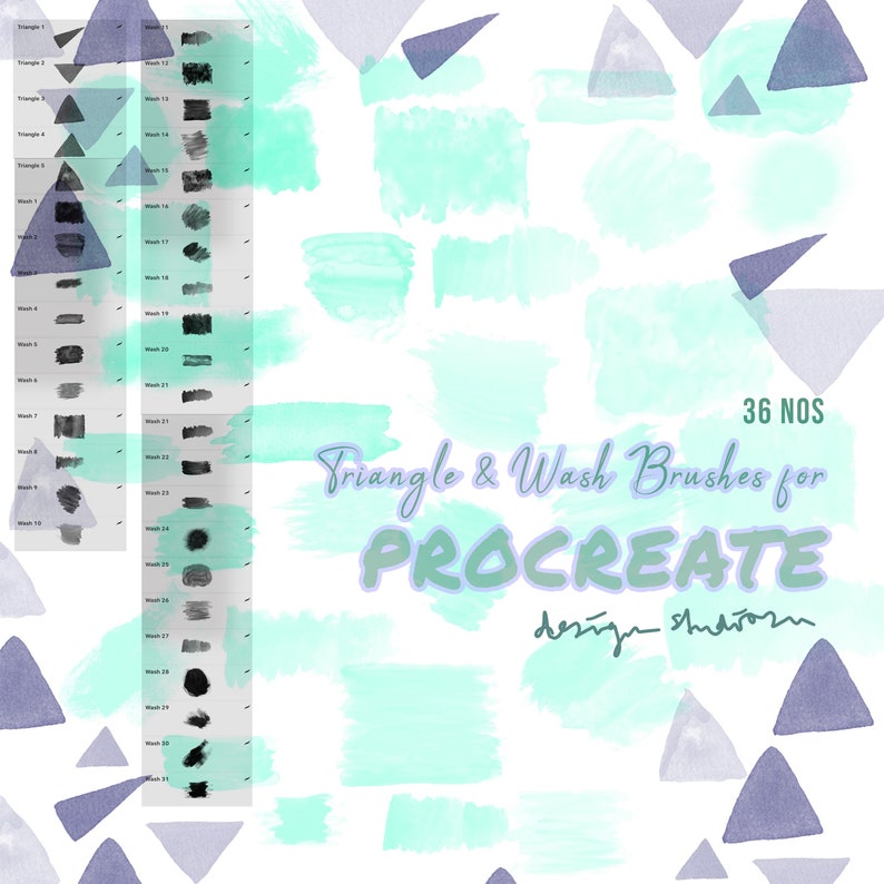 195 Procreate Brushes Procreate Stamp Flower Brushes Etsy