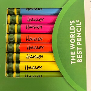 Personalized Engraved Pencils