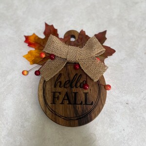 Hello Fall Sign