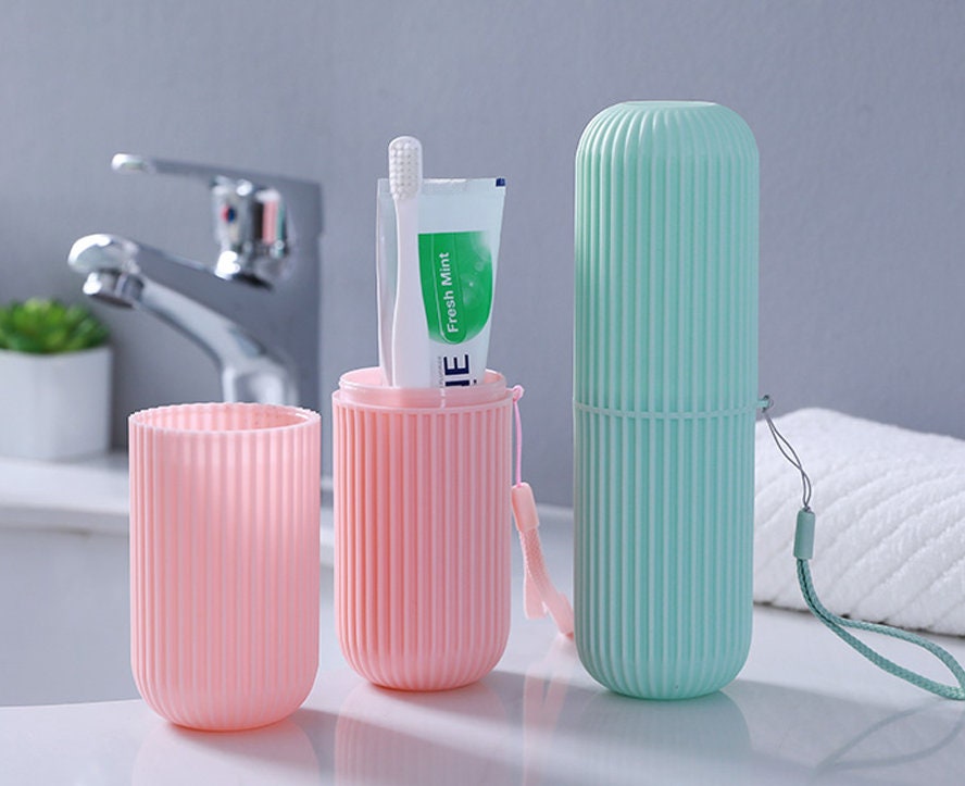 Toothbrush and Toothpaste Holder Toothbrush Case Etsy