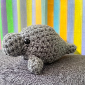 Crochet Manatee Amigurumi