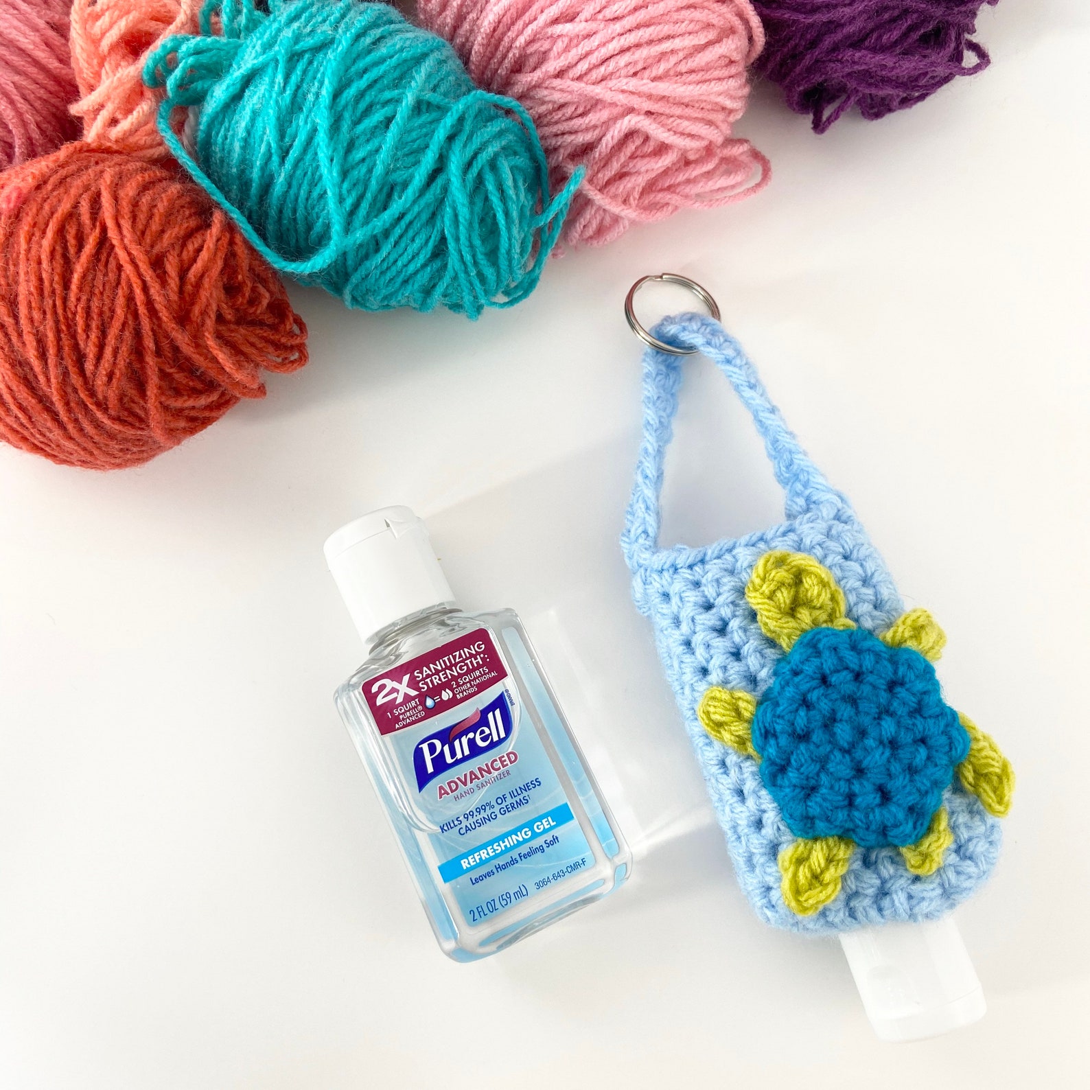 Crochet Hand Sanitizer Holder & Cozy Hand Sanitizer Bottle Etsy
