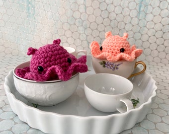 Crochet Dumbo Octopus Amigurumi