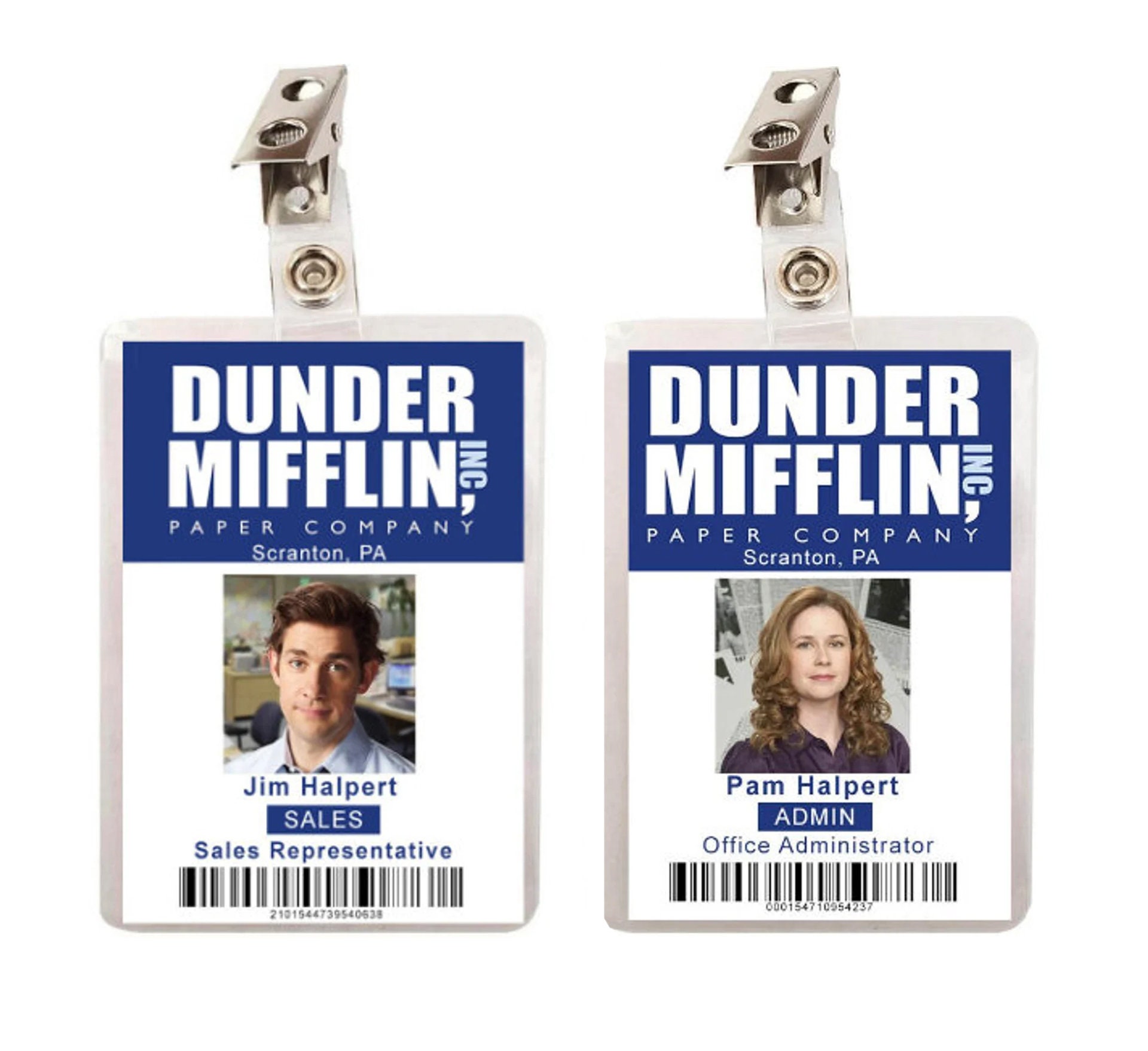 Dunder Mifflin Logo The Office Plastic Keychain – Madcap & Co