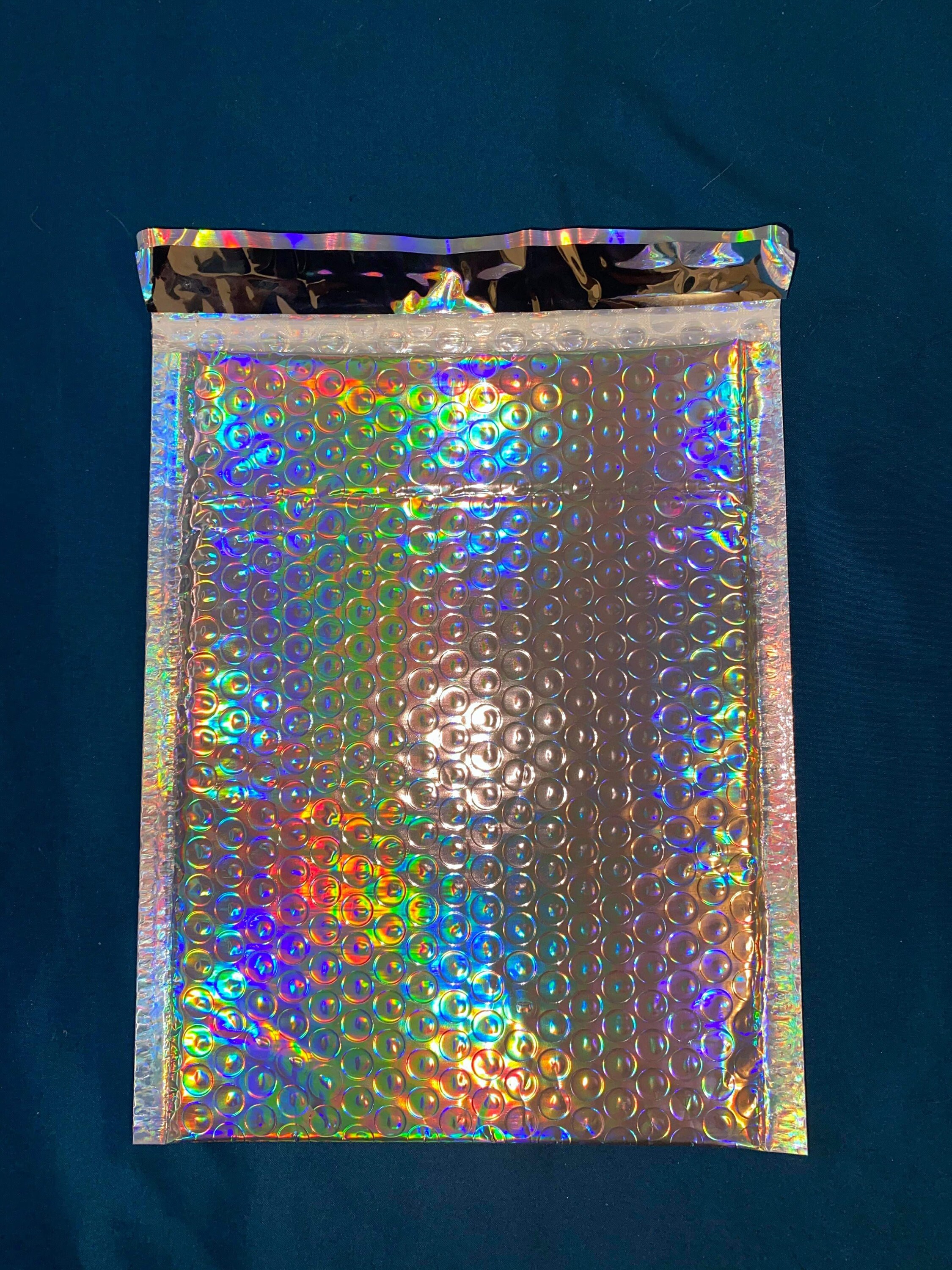 60ct HOLOGRAPHIC BUBBLE MAILERS 6.5 X 9 Etsy
