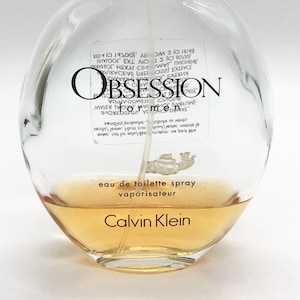 Vintage Obsession for Men Perfume Bottle Used 4 fl oz 125 ml