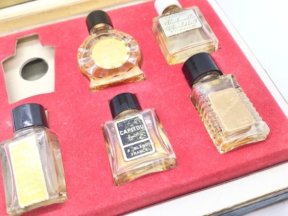 Vintage Miniature French Perfume Bottles Parfums … - image 2