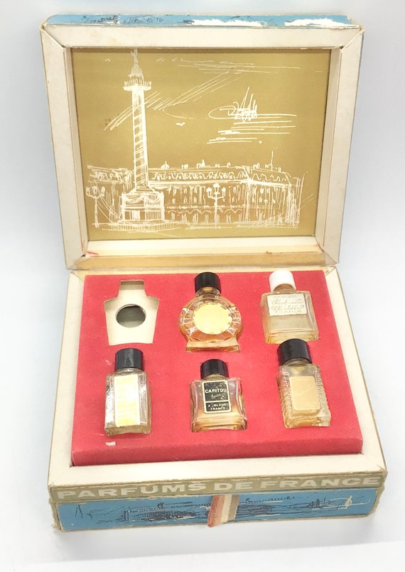 Vintage Miniature French Perfume Bottles Parfums … - image 3