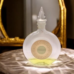 Large Vintage Guerlain Chamade Perfume Bottle Eau de Cologne 6 fl oz