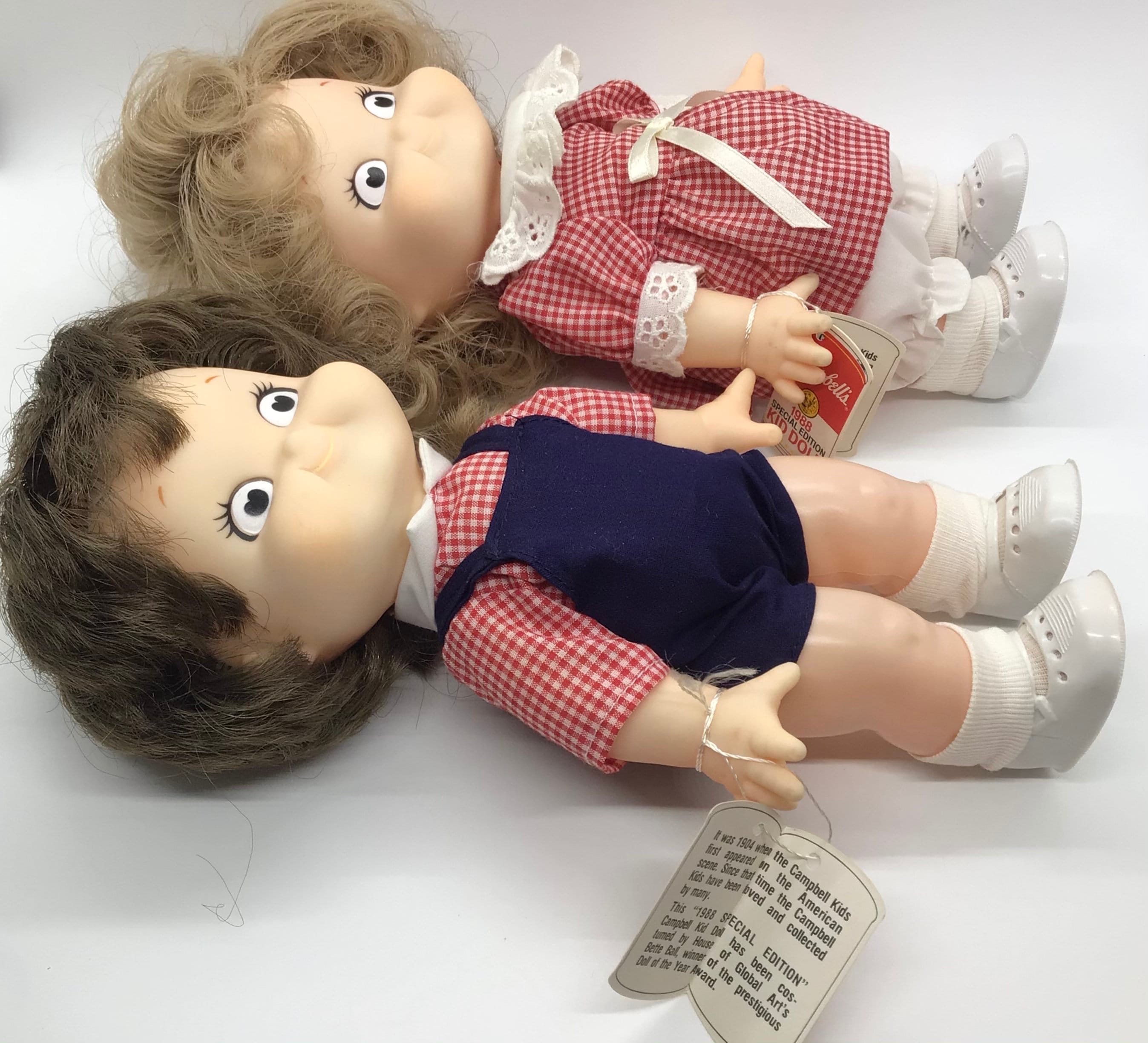ビンテージ 1988 キャンベルドールセットCampbell Doll Set ビンテージ 1988 キャンベルドールセットCampbell Doll Set