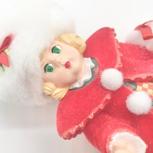 Vintage 2000 Madame Alexander Christmas Holly Christmas Tree Ornament