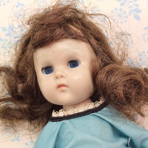 Vintage 1950s Ginny Vogue Doll Brown Hair