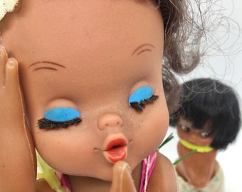 1950年代のヴィンテージハワイアンフラドール - Etsy 日本