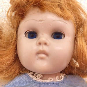 Vintage 1950s Ginny Vogue Doll Orange Hair