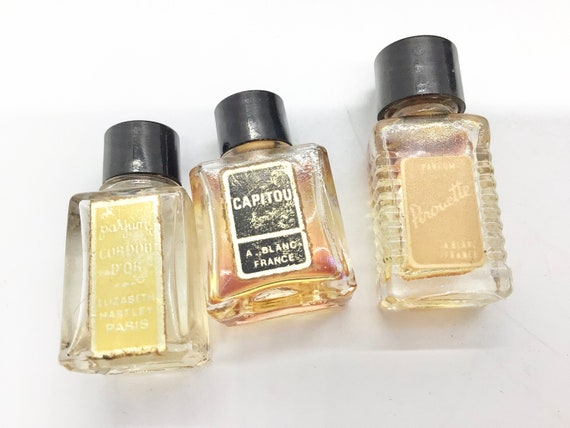 Vintage Miniature French Perfume Bottles Parfums … - image 7