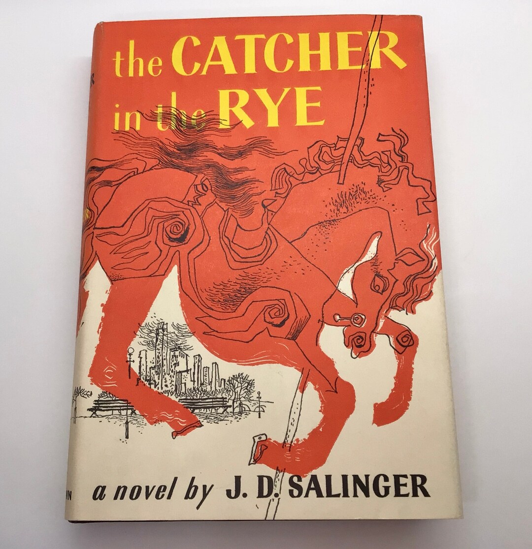 Vintage 1945 1946 1951 Catcher in the Rye Hardcover Book by Etsy