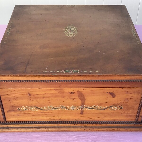 Antique Jewelry Box Etsy