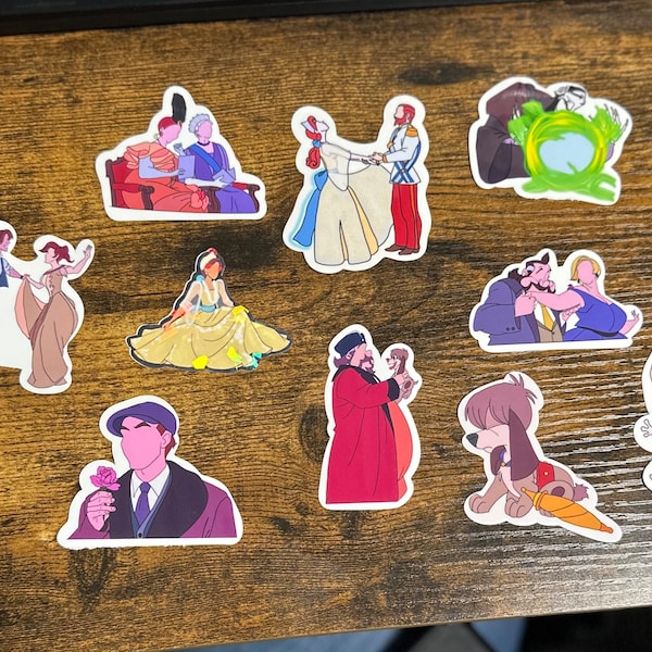 Anastasia Inspired Sticker Pack