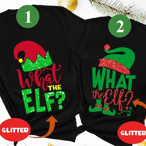 What The Elf Christmas T-Shirt: Matching Family Pajama Shirt