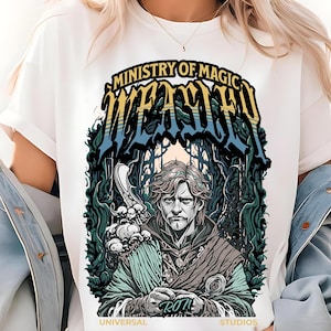 Ron Weasley T-Shirt – Ministry of Magic Tee, Universal Studios Inspired Wizard Shirt, Wizarding World Fan Apparel, HP Fan Gift