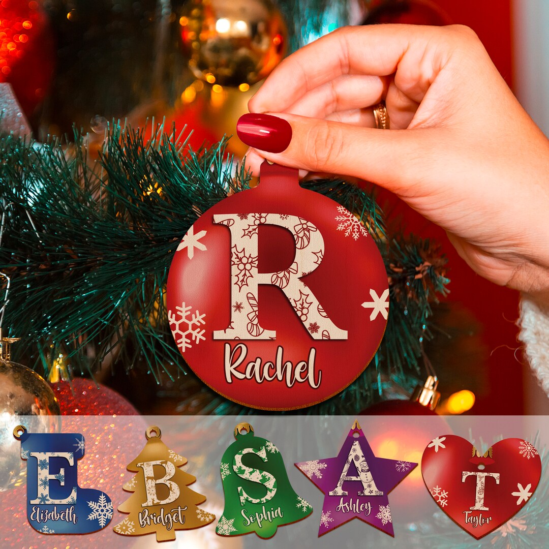 Personalized Christmas Decorations Ornaments for Gifts, Family