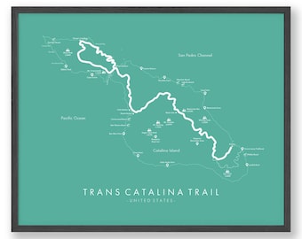 Cross Country Transamerica Bike Trail Google Maps Trans Catalina - Main Image