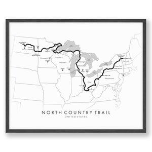 Printable North County Trail Map