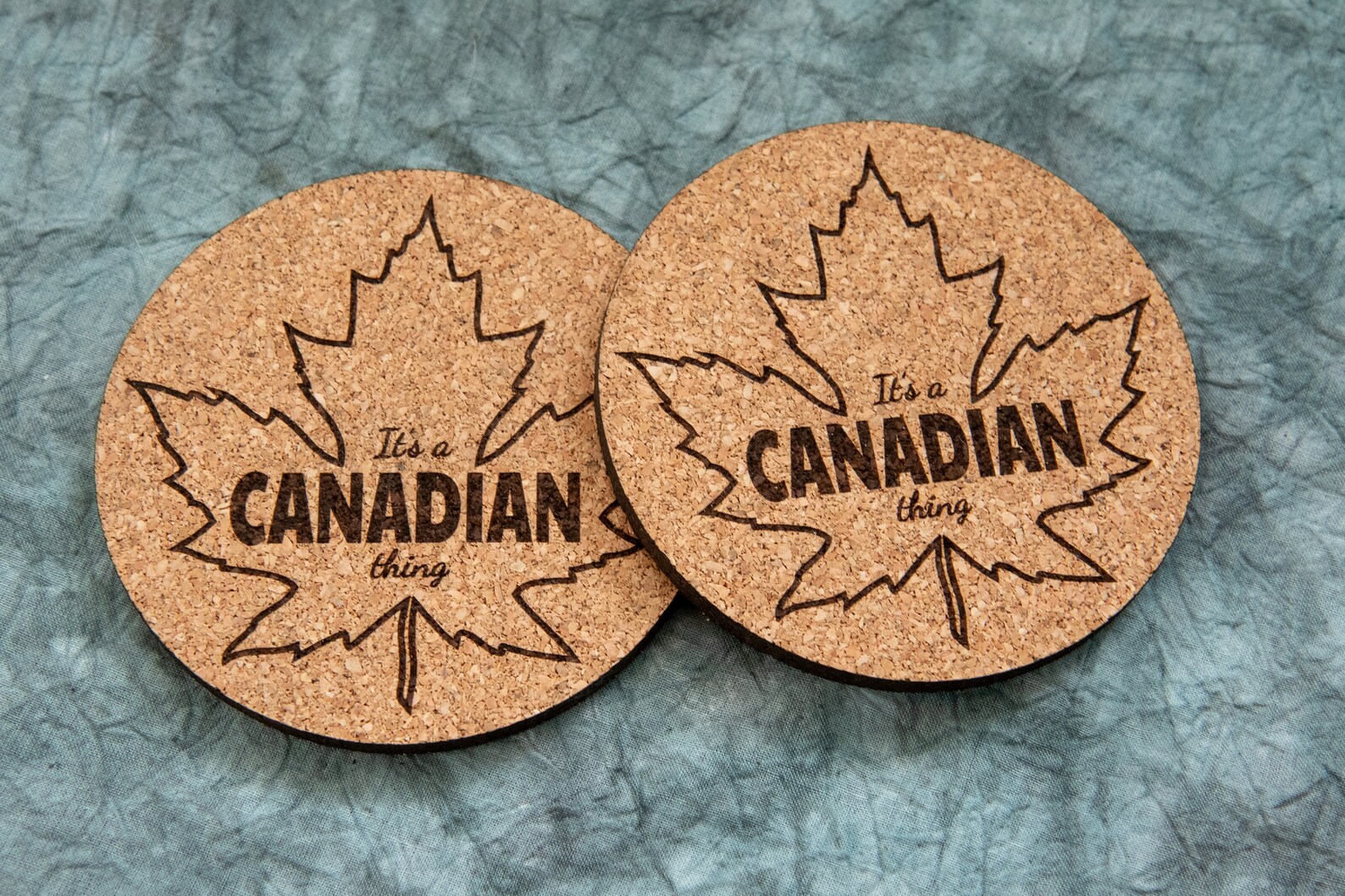 It's a Canadian Thing Cork Coasters Etsy