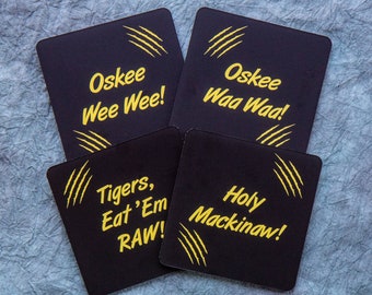 Oskee Cheer Coasters