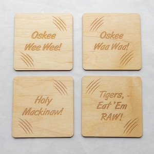 Oskee Cheer Coasters