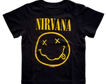 nirvana print t shirt