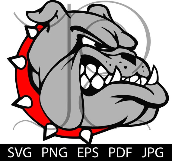 School Mascot Cartoon Bulldog Athletic Logo Perfect for - Etsy School Mascot Cartoon Bulldog Athletic Logo Perfect for - Etsy