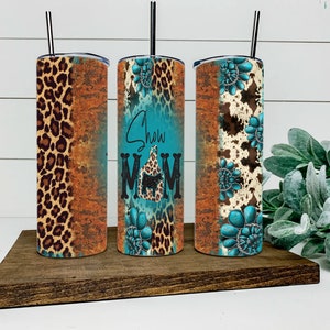 Show Mom Steer Tumbler Wrap