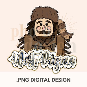 West Virginia Girly | PNG Design Download