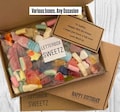 Personalised Pick n Mix Sweet Box, Letterbox Gift, Any Occasion