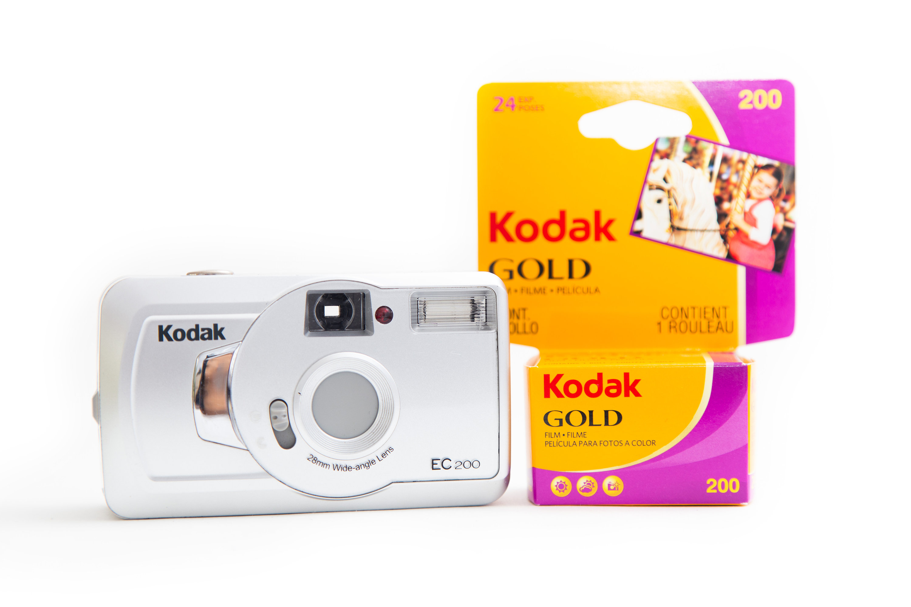 Kodak EC 200 Point and Shoot Compact 35mm Filmkamera Etsy