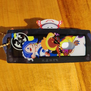Splashtag Keychains SPLAT00N Splash Tag Swap-able Acrylic Keychain - Etsy