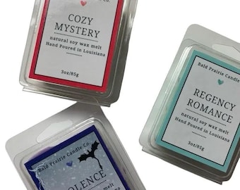 Bookish Soy Wax Melts: Cozy Reading Nook Scents