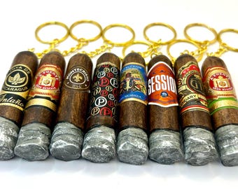 Small Cigar Keychain with Free Gift
