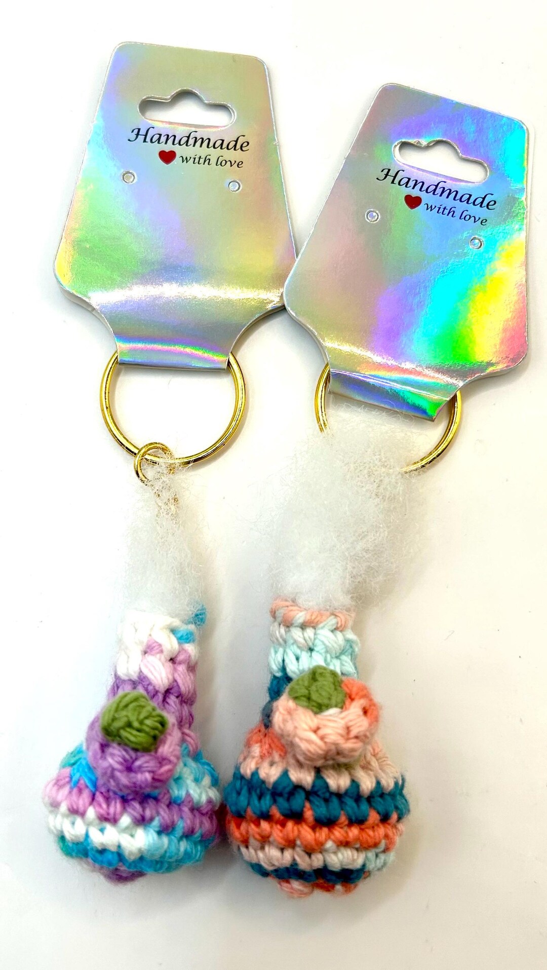 Pipe Keychain Mini Crochet Water Pipe Keychain Novelty Gift for Smoker - Etsy
