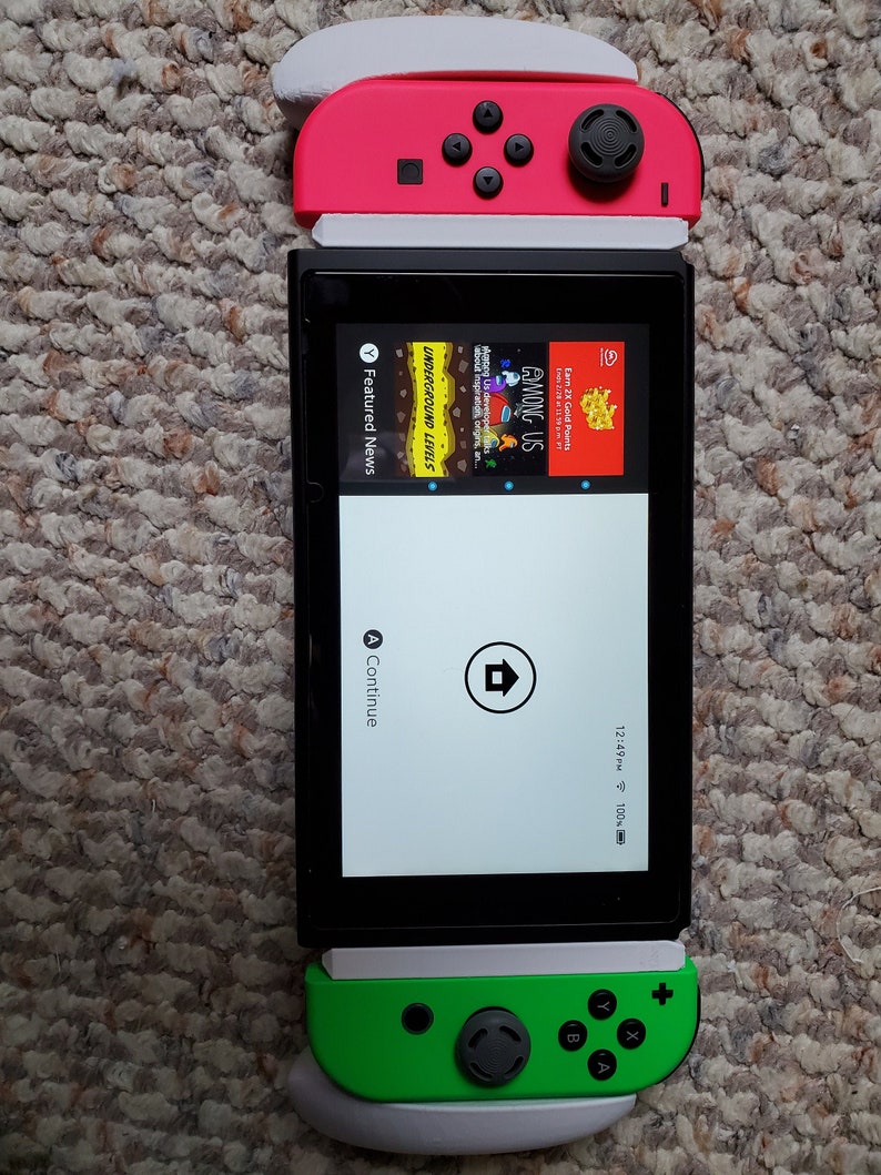 Switch Joycon Ergonomic Docking Grip Etsy 日本