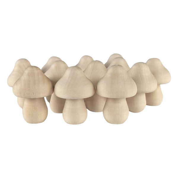 Wood Mushrooms Craft - Etsy