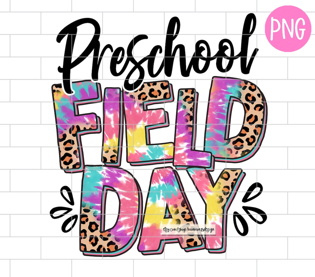 Preschool Field Day PNG Preschool Team I'm Just Here for Etsy