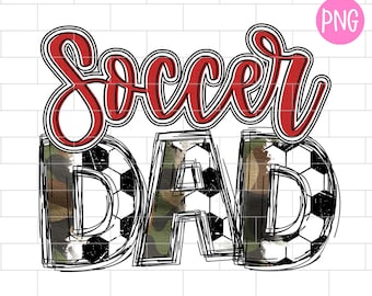 Soccer Dad PNG, Descargas de diseño de sublimación
