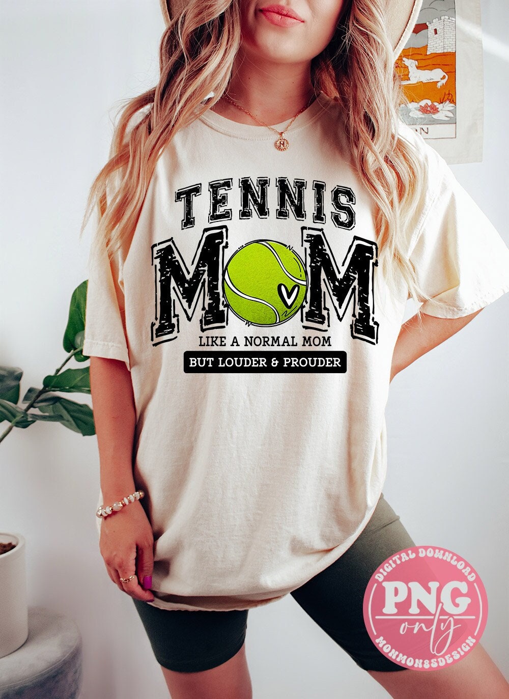 Tennis Mom PNG, Varsity, Distressed, Tennis mama, Loud and Proud Tennis Mom Sublimation Design Downloads